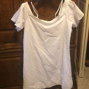 NWT White Off the Shoulder Dress